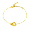 Pulsera de Lujo Ligero con Hebilla Marti Tono Dorado de Venta Caliente Transfronteriza para Mujer, Joyería de Moda para el Trabajo con Diseño Irregular Calado