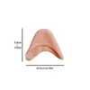 Protetores de Dedos de Silicone para Ballet para Saltos Altos Femininos, Pontas Protetoras Anti-Atrito para Dedos, Peso 44g, Confortáveis e Anti-Atrito