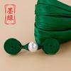 Botones de Hebilla Cheongsam Chinos Hechos a Mano Perla Incienso Botones Ropa Retro Ropa Cuentas de Jade Accesorios Decorativos
