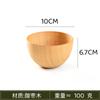 Tazón de madera de azufaifo estilo japonés Tazón para fideos Tazón para sopa Juego de vajilla para el hogar Tazón de madera para niños Tazón para comida de bebé Tazón para ensalada/fruta