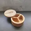 Tarro de bambú para condimentos con cuchara, tarro de sal, caja de almacenamiento para cocina, botella de condimentos, giratorio con succión magnética, venta caliente transfronteriza, al por mayor
