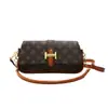Bolso Baguette Estampado Retro, Bolso Clásico de Moda de Alta Calidad con Diseño de Nicho para Debajo del Brazo, Bolso de Mujer, Bolso de Hombro Único Cruzado