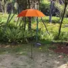 Diámetro 65cm Paraguas para Plantas Maceta Sombrilla para el Sol Exterior Bonsái Planta en Maceta Protección Solar Paraguas para la Lluvia Pegamento Plateado Aislamiento Térmico Sombrilla de Tierra
