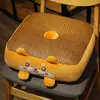 Almohadilla de Asiento de Dibujos Animados Transpirable de Sensación Fría para Verano, Cojín para Glúteos, Cojín para Silla de Cuatro Estaciones, Cojín para Glúteos Sedentarios de Piso de Oficina