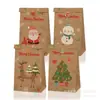Bolsas de Papel para Fiestas Europeas y Americanas de Amazon Navidad Día de San Valentín Halloween Acción de Gracias Carnaval Empaque de Regalos Bolsas de Kraft