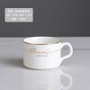 Taza de Café de Cerámica de Lujo Estilo Británico para Entrada, Taza para Té de la Tarde para el Hogar, Juego de Taza y Platillo de Café de Lujo Pequeño Estilo Europeo Phnom Penh