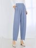 Pantalones Plisados Miyake para Mujer Nuevos Leggings de Cintura Elástica Pantalones Harlan de Alta Elasticidad para Combinar con Todo Pantalones Casuales