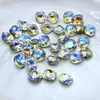 Nuevos Pedrería de Cristal Cuadrado Gordo Irregular de Punta K9 Iridiscente para Arte de Uñas Japonés Pedrería 3D Pedrería de Punta Accesorios de Joyería