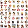 50 Pegatinas Riman One Piece Lufei Naiman DIY Decorativas Equipaje Teléfono Móvil Pegatinas Pegatinas de Dibujos Animados