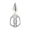 Tijeras de cocina multifuncionales de hoja grande en stock, tijeras de cocina de acero inoxidable de alta resistencia para huesos de pollo, tijeras domésticas para cortar huesos de pescado y alimentos