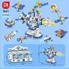 Regalos de Institución de Formación para Niños, Juguetes Educativos de Ensamblaje para Niños, Bloques de Construcción de Partículas Pequeñas, Gran Conjunto de Arquitectura Clásica Estilo Chino