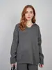 Aliexpress Mais Vendido Primavera 2026 Novo Conjunto Casual de Tricô de Alta Qualidade Estilo Europeu e Americano com Calças Wide Leg