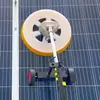 Máquina de Limpieza Fotovoltaica Portátil Cepillo Eléctrico de Limpieza para Paneles Fotovoltaicos Equipo de Limpieza Fotovoltaica de Techos Cepillo de Limpieza Fotovoltaica