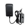 Adaptador de corriente 12v1a 1.5A2A Luz LED con caja de luz Espejo de maquillaje Luz de relleno Cable de alimentación Regulaciones europeas Regulaciones de EE. UU. Reino Unido