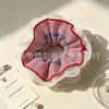 Goma para el pelo de encaje floral directa de fábrica, coleta versátil de estilo casual, cinta para el pelo, cuerda para el pelo