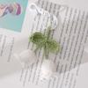 Bolsa de tela Xiangyu, colgante de punto hecho a mano, flor de campana, colgante tejido de lana, accesorios de flor eterna, colgante
