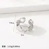 Anillo de Amor Europeo y Americano Transfronterizo para Mujer de Acero de Titanio No Desvanecible Chapado en Oro de 18 Quilates Anillo de Acero Inoxidable de Alta Gama Venta al por Mayor