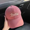 Gorra de Béisbol Nueva Estilo Coreano Cabeza Grande para Hombres y Mujeres Pareja Cara Ancha Pequeña Todas las Combinaciones Gorra con Letras Moderna 2025