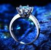 Anillo de compromiso de moda Wish explosions 2017 anillo de circón ocho corazones ocho flechas exquisito joyería para mujer venta al por mayor