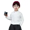 Ropa interior térmica de felpa para niños, manga larga, nuevo estilo 2026, cálida y moderna para niños pequeños, bebés, estilo coreano, ropa de invierno