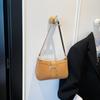 Bolsa de Axila Retrô de Alta Qualidade para Mulheres 2025 Nova Tendência de Bolsa Feminina Bolsa de Ombro Fashion Bolsa Crescente de Estilo Simples e Ocidental