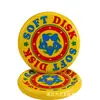 Deportes al aire libre frisbee suave juguete interactivo para padres e hijos niños frisbee en blanco pintado con graffiti para mascotas niños
