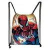 Nueva Bolsa de Almacenamiento Cruzada de Poliéster con Cordón de Marvel Spider-Man Mochila con Cordón de Gran Capacidad Fabricante Venta al por Mayor
