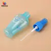 Llenado de Químicos Diarios Botella de Forma Especial Botella Plana Alcohol Agua de Tocador Botella Pequeña de Spray Plástico PET Botella de Spray de Agua Antimosquitos 50ml