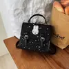 Mochila con estampado de estrellas estilo girly para mujer 2026 nueva mochila versátil multifuncional bolso cruzado de nicho de moda