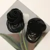 Elegante e Delicado Borla Contas de Arroz Tecido Botão de Rosa DIY Versátil Corda de Cabelo Adorno de Cabeça Corsage Roupas Flor Acessórios