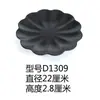 Vajilla para Mesa de Hot Pot de Autoservicio Negra Mate Imitación Porcelana Plato Redondo de Melamina Bol de Arroz Plato de Plástico Plato de Hueso