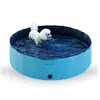 Piscina para mascotas de fábrica bañera para perros piscina de natación para limpieza de mascotas PVC antideslizante plegable fácil almacenamiento bañera