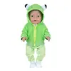 Roupas Novas para Bonecas Transfronteiriças Roupas para Bonecas American Girl de 18 polegadas Moletom Cartoon Infantil para Bonecas Venda por Atacado