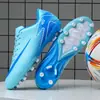 Geração transfronteiriça espinho de cabelo 16 chuteiras de futebol infantis unhas quebradas meninos e meninas cano baixo adolescentes estudantes moda unhas compridas chuteiras de futebol