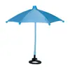 Sombrilla Magnética Plegable para Teléfono Móvil Transfronteriza, Mini Sombrilla de Protección Solar, Universal Ajustable, Sombrilla Plateada Giratoria con Protección Solar y Lluvia