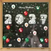 Nuevas Calcomanías Navideñas para Ventana Decoración Navideña Creativa Calcomanías para Ventana de Viejo Muñeco de Nieve Alce Copo de Nieve Calcomanías Estáticas