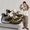 Zapatillas Chunky para Niños 2026 Primavera y Otoño Nuevos Zapatos Deportivos de Malla Transpirable para Niñas, Zapatos Casuales Antideslizantes de Suela Suave para Niños