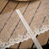 23cm de ancho oro y plata lolita encaje accesorios de ropa bordado diy falda escote tocado encaje decorativo 21G