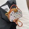 Bolso de Mano Versátil de Moda con Estampado Retro para Mujer 2025 Nuevo Bolso Cruzado de Hombro para Ropa Casual de Trabajo de Alta Calidad