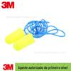 Protetores auriculares 3M 311-1250 isolamento acústico com fio ponta de bala espuma de memória para dormir viagem proteção anti-ruído