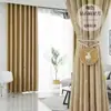 Tela para Cortinas al por Mayor Hecho a Medida Productos Terminados Gama Alta Ventana Saliente Sala de Estar Balcón Dormitorio Aislamiento Térmico Oscurecimiento Casa de Alquiler Moderno