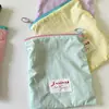 Bolsa de Almacenamiento Estilo Macaron, Versión Coreana, Billetera Fina de Bloques de Color de Moda, Bolsita Portátil de Almacenamiento de Monedas en Bloques de Color para Salidas