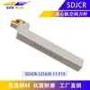 Herramienta de Torno Espacial Máquina Centradora de Torno CNC Barra de Herramienta Evitación Redonda Exterior Barra de Herramienta de Barrido Frontal Sdjcr1216Jx-11-F15