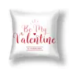 Fronha de Travesseiro Casa Almofada Sofá Mesa de Cabeceira Decoração Foto de Amor Almofada Rosa Fronha Estampada Dia dos Namorados