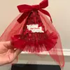 Accesorios para el Cabello Dulces y Lindos para Niños Fiesta de Cumpleaños Pastel Cereza Diadema Sombrero Salida Fiesta Foto Pasador Al por Mayor