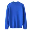 Suéter 100% Lana Infantil Otoño/Invierno Nuevo Cuello Semi Alto Cálido Capa Base Superior Niños/Niñas Bebé Versátil Tejido