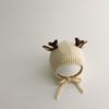 Sombrero de Bebé Otoño Sur Otoño e Invierno Bebé Niña Lindo Astas Gorro Protección de Orejas para Hombre Gorro de Lana para Niños