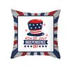 Capa de Almofada Dia da Independência Americana Shopee Estampa Pele de Pêssego Sala de Estar Sofá Capa de Almofada Transfronteiriça Capa de Almofada