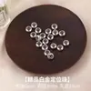 Cobre banhado a ouro 18k pulseira e colar DIY materiais de miçangas artesanais fecho em U fecho de ponta conta de posicionamento fecho acessórios
