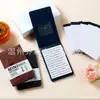 Cuaderno de trabajo portátil nuevo transfronterizo mini bloc de notas A7 libro de bolsillo creativo con cabeza de ciervo cuaderno de mano